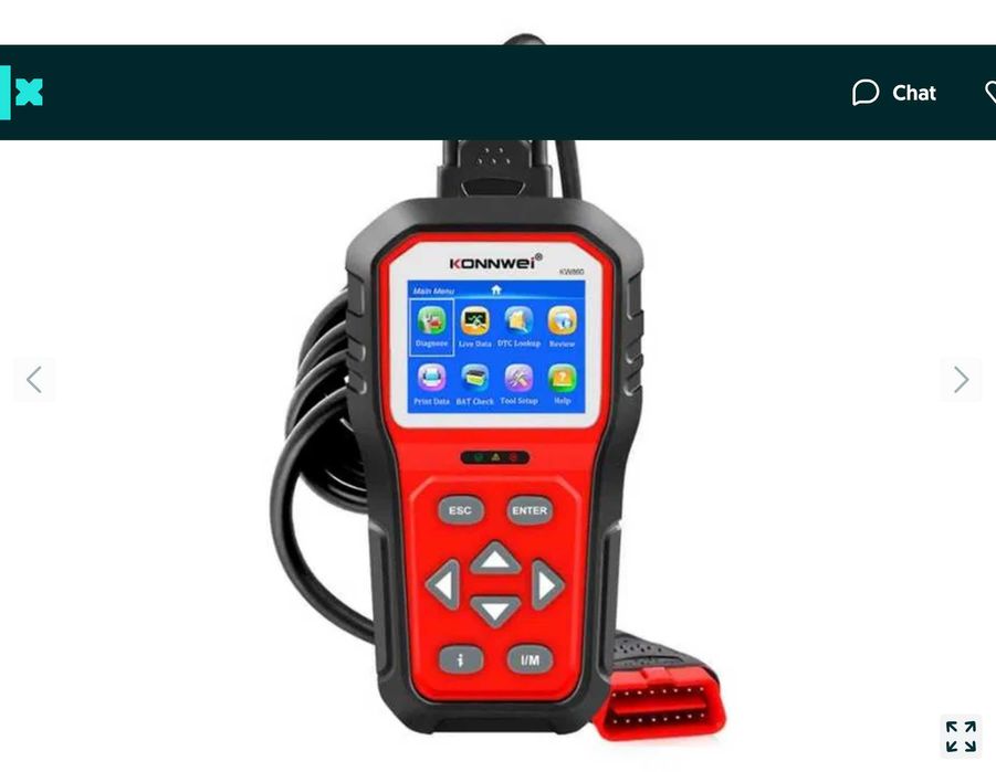 Tester diagnoza auto KW860, Konnwei, OBDII/EOBD
