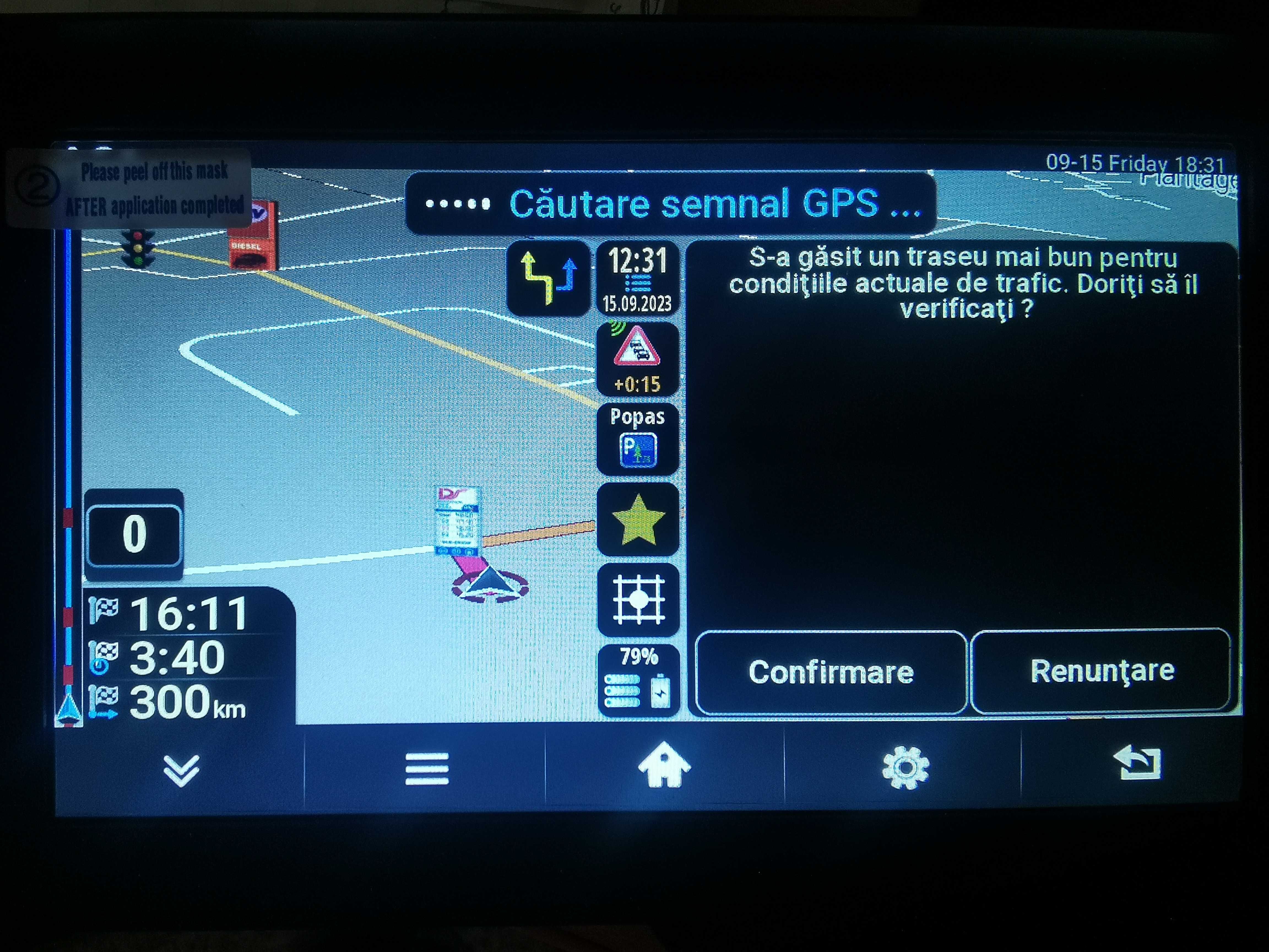 GPS Camion cu parasolar iGO Truck 2023 TMC Traffic 2GB Ram 16GB + 64GB