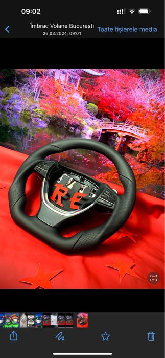 Vând volan custom BMW F07 F10 F01