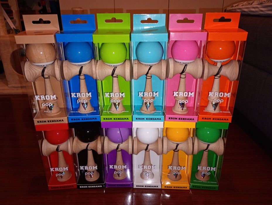 Kendama Krom Pop  Sticky toate culorile