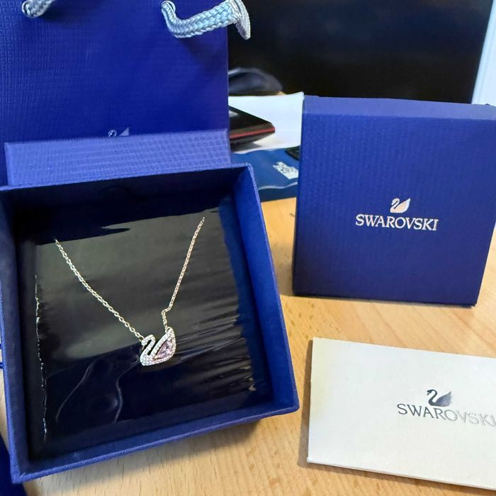 Lantisor Swarovski Rose/Gold Premium