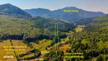 Teren 8500 mp, Valea Dălghiului - Dălghiu - vedere către Ciucaș