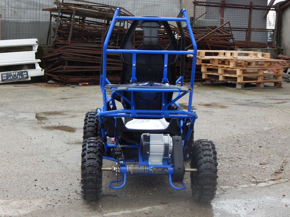 UTV-Buggy electric pentru copii Eco Gokart CROSSER 1000W 36V #blue