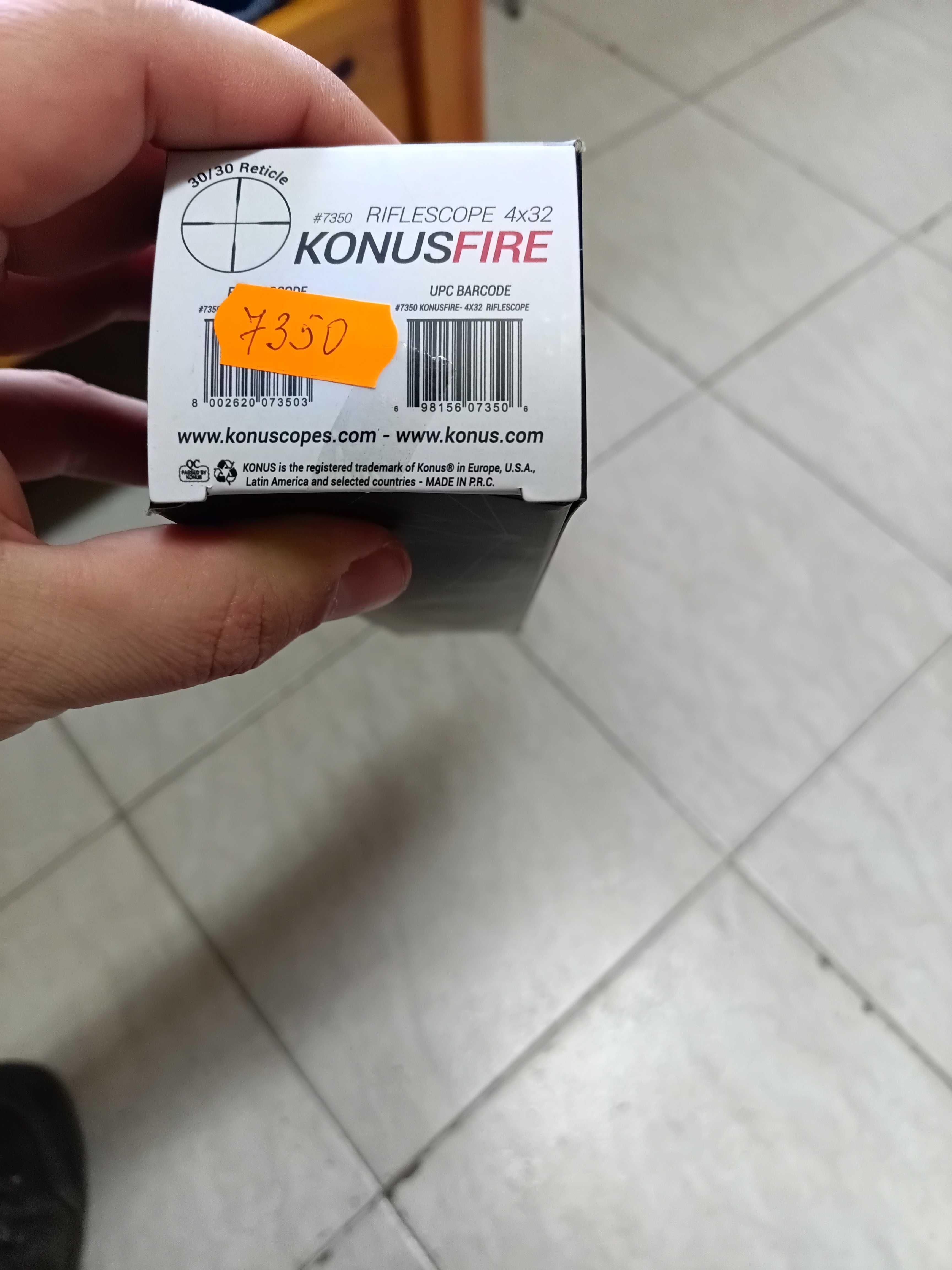 Оптика KONUSFIRE 4x32 комплект с монтажи