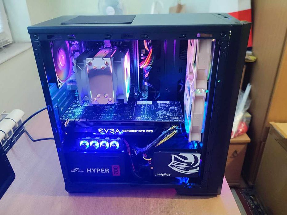 Геймърски компютър, Nvidia 1070, Xeon 2690 V4, 960GB SSD, 16gb Ram