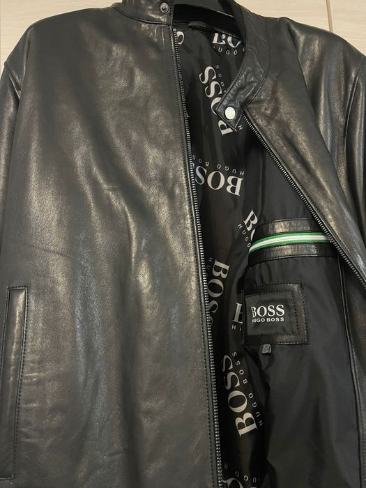 Geaca piele Boss
