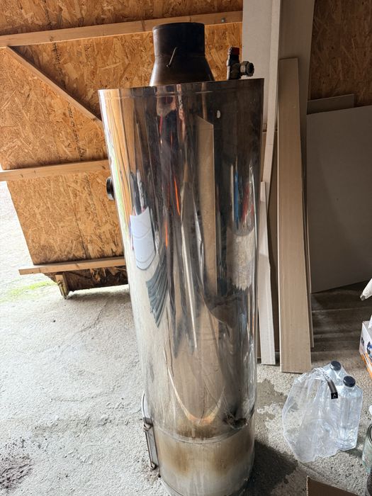 Vand boiler pe lemne, capacitate 100 L