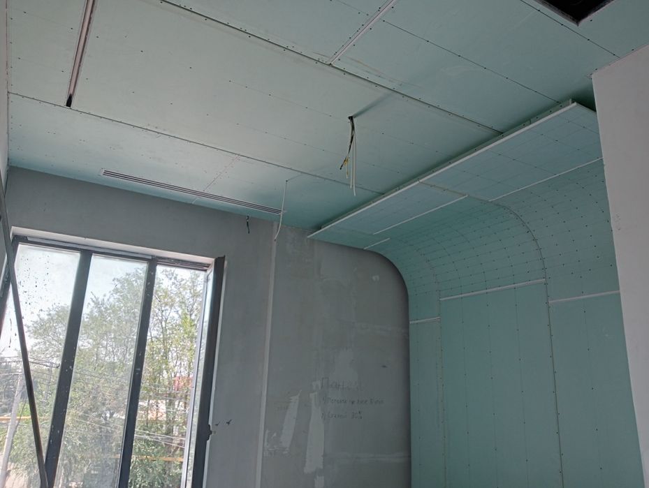 Гипсокартонные работы