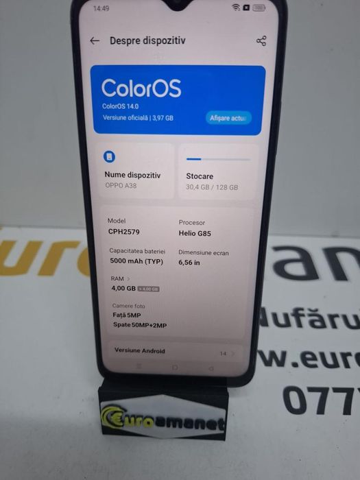 Telefon mobil Oppo A38, 128GB, 4GB RAM -N2-