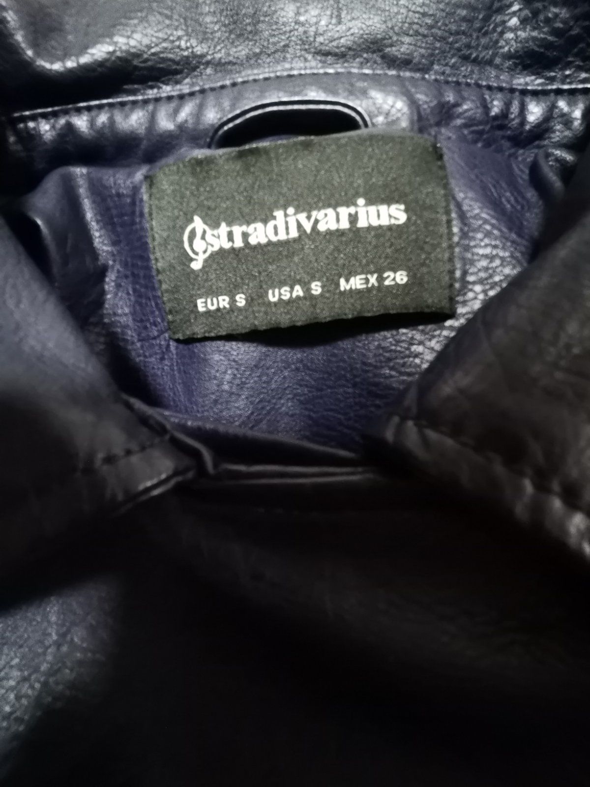 Кожено яке "Stradivarius"