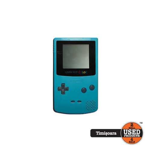 Consola Nintendo GameBoy Color CGB-001, Blue | UsedProducts.Ro