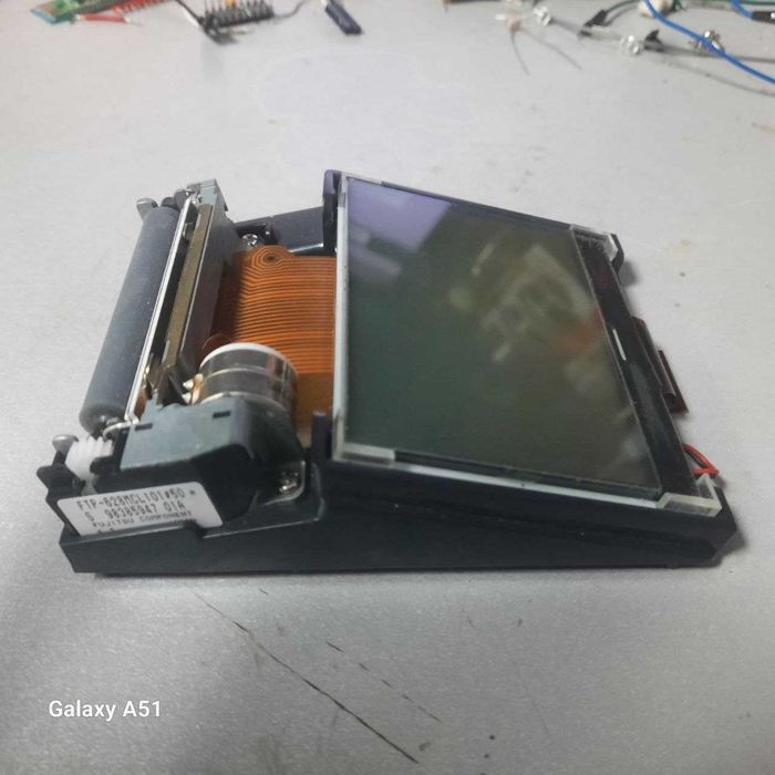 Термопечатающия головка с LCD дисплеем