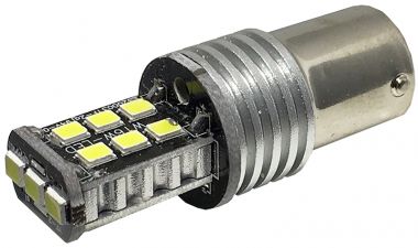 Bec auto cu LED-uri, SMD, pozitie/frana, 12V/260mA - lumina alb/rece