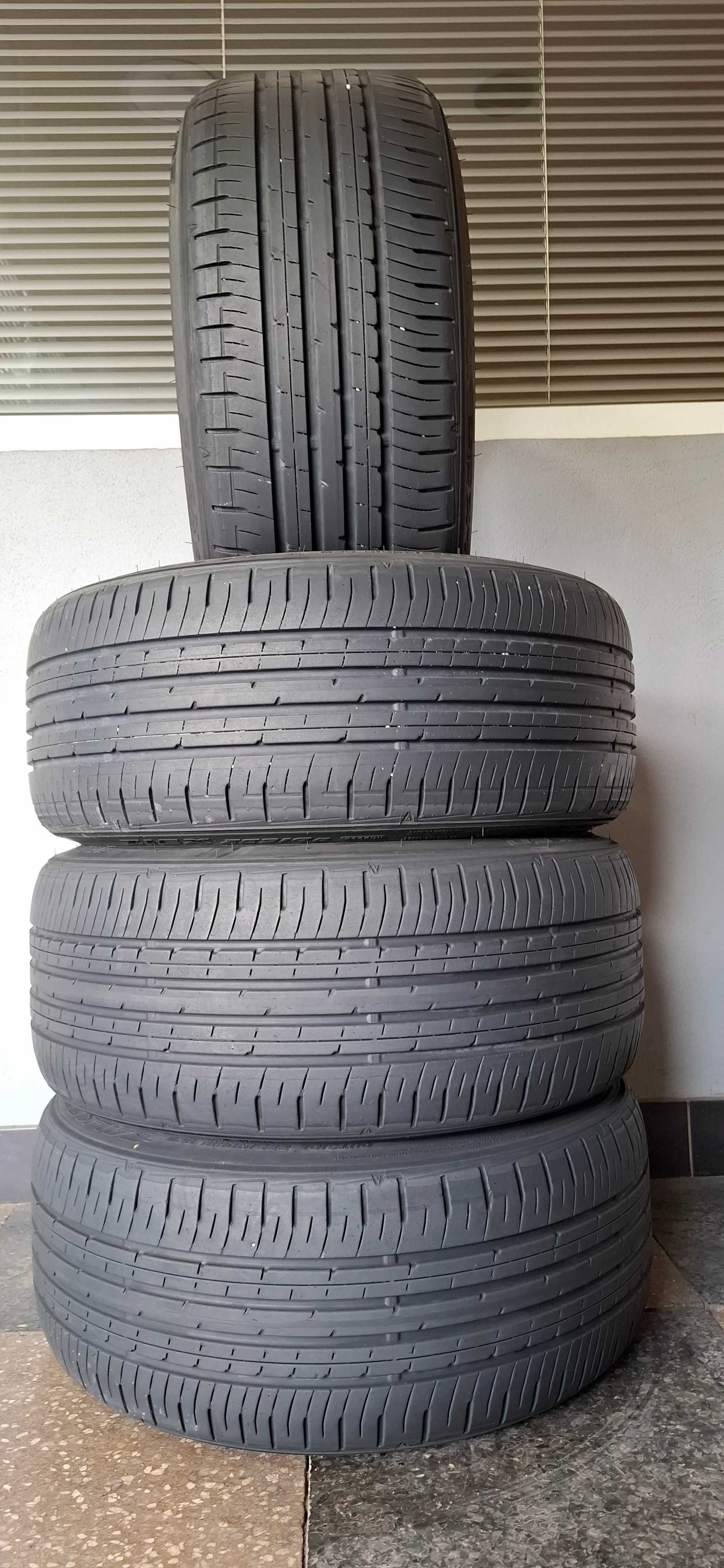 4бр. 225/40/18 Falken 6.3mm грайфер, дот 23г.Безплатен монтаж