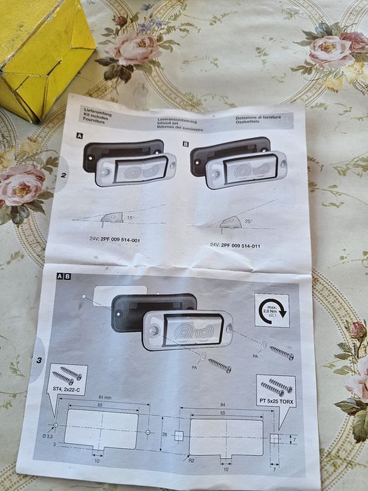 Lămpi gabarit Hella