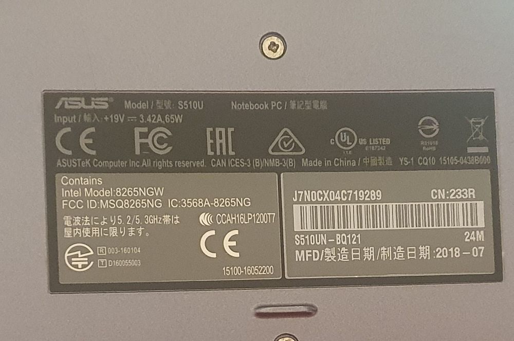 Laptop Asus VivoBook Intel Core i7-8550U, 8GB DDR4, SSD 512GB, NVIDIA