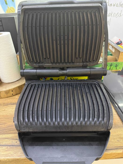 Грил Tefal OptiGrill+ – запазен, с кутия