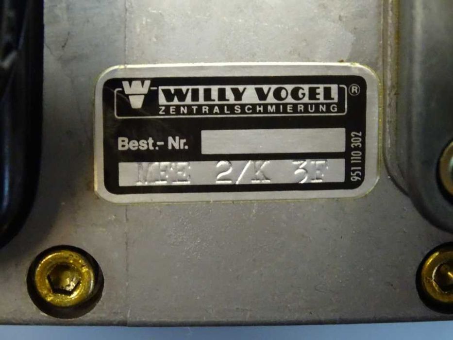 Смазочна дозираща хидравлична станция Willy Vogel, MFE 2/K3F