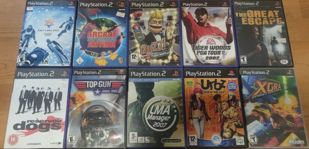 PS2-Игри/Всяка по 15 лева/