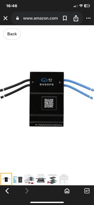 JK Smart BMS JK_BD6A24S12P, 8S/24S 100A 200A Lilon LifePro4 LTO