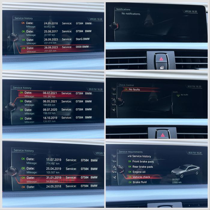 BMW 420Xd*GranCoupe F36*Faruri LED*Camera*B47*SportLine*NBT EVO Id6*