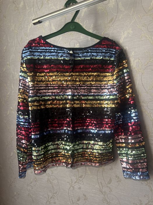 Рубашка с пайетками