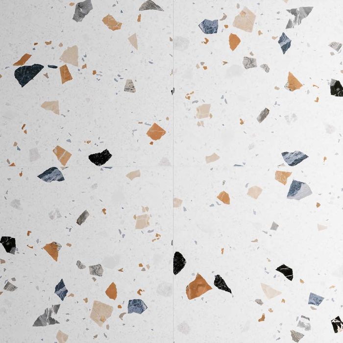 Gresie portelanata Straciatella alba