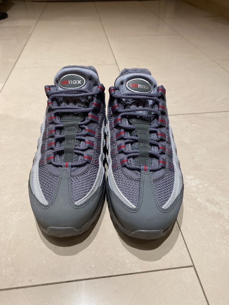 Nike Air Max 95 Grey and Red