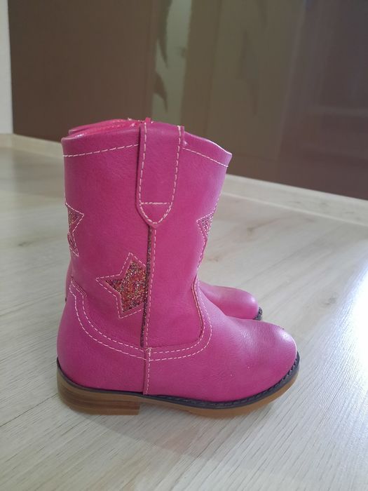 Естествена кожа ботушки 25 номер