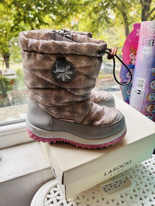 Апрески и гумени боти за момиче 28 номер