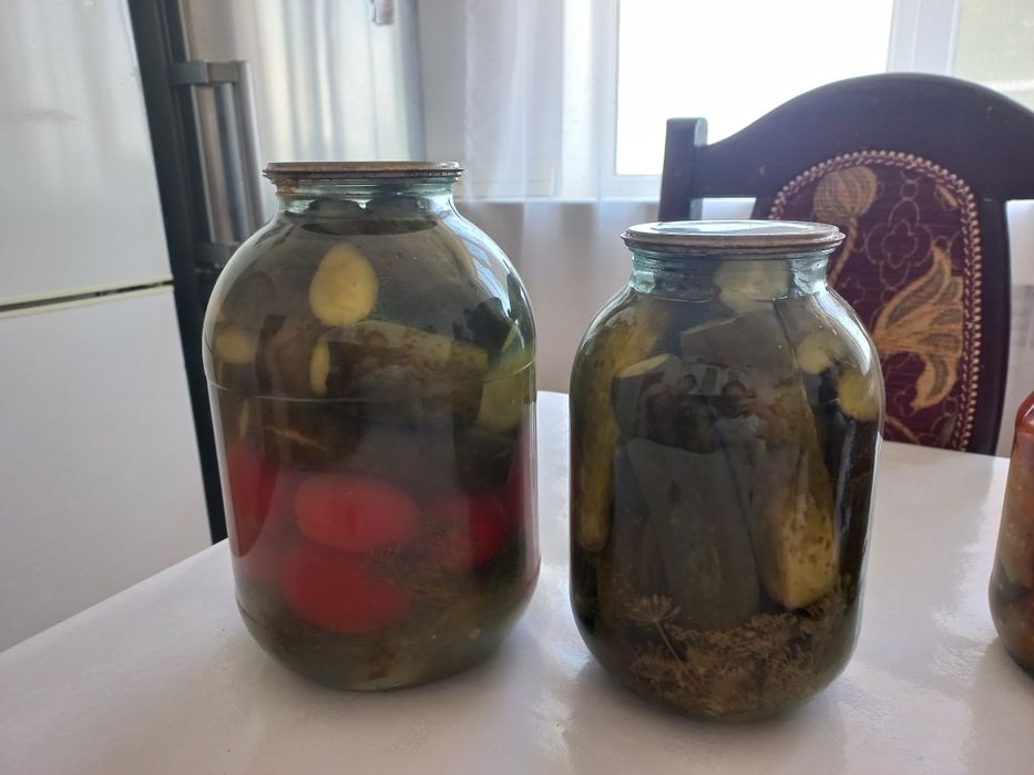 Домашняя закатка огурцы помидор