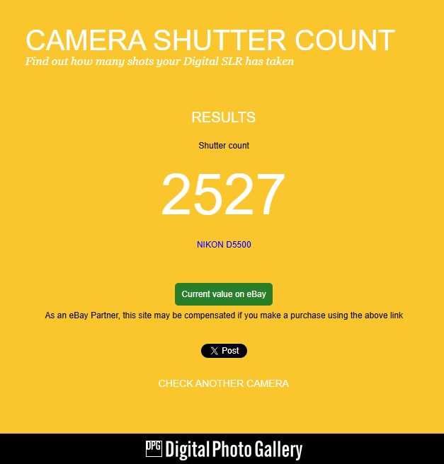 Nikon D5500 kit + obiectiv 18-55mm - 2500 de cadre - Aparat foto DSLR