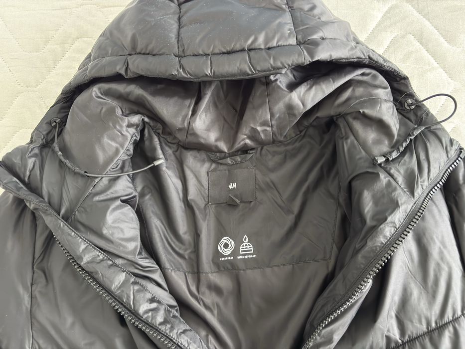 Черно мъжко яке h&m