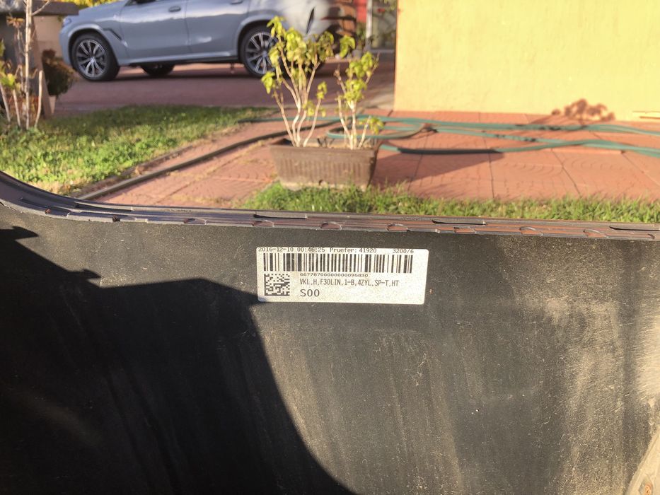 Bară de protecție spate bmw f30