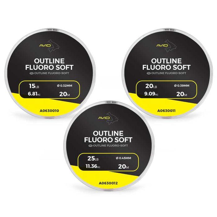 Флорокарбон Avid Carp Outline Fluoro-Soft