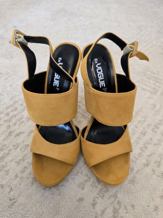 Sandale piele întoarsă