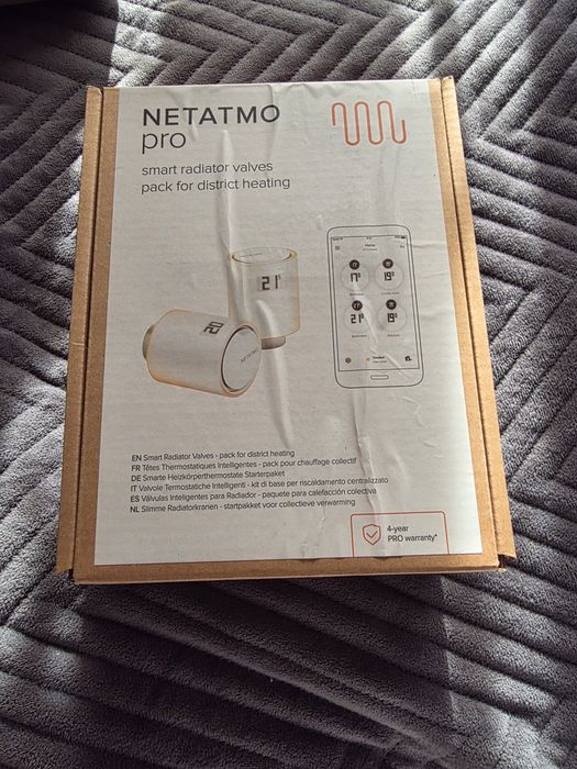 Netatmo Kit sigilat 2 capete termostat/ 1 releu inteligent