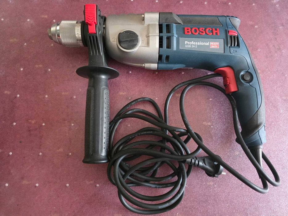 Mașină de găurit cu percuție, 1100 W BOSCH GSB 24-2