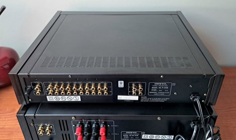 Onkyo Integra M-508 Power Amplificator / P-308 Preamplificator