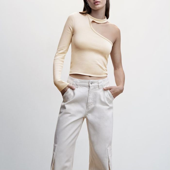 MANGO Плетен топ/ блуза/ пуловер