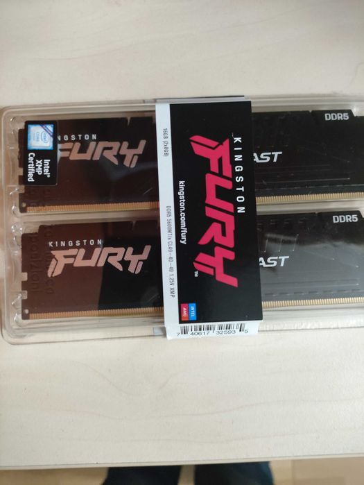 Memorie Kingston FURY Beast 16GB DDR5 5600MHz CL40 Dual Channel Kit