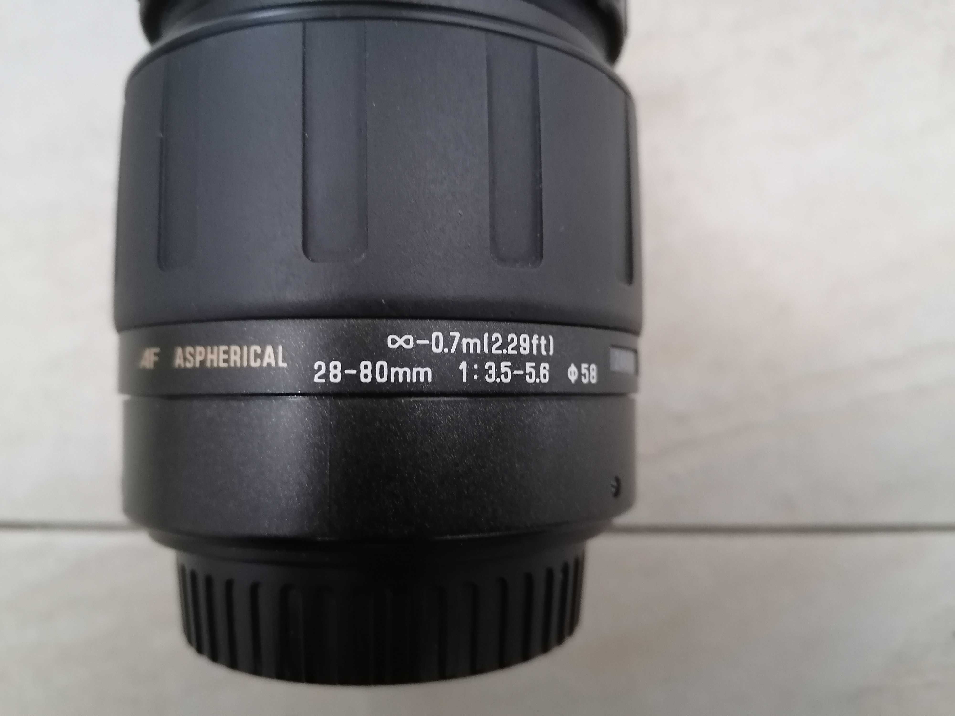 Продавам нов обектив Tamron Aspherical 28-80мм, 1:3,5-5.6; Ф 58