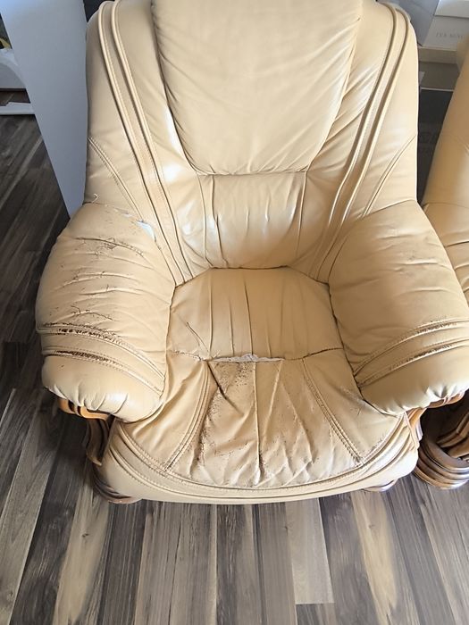 Canapea extensibilă și fotolii