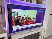 Smart TV Philips , 146 cm, Android, 4K Ultra HD, LED, folosit f. putin