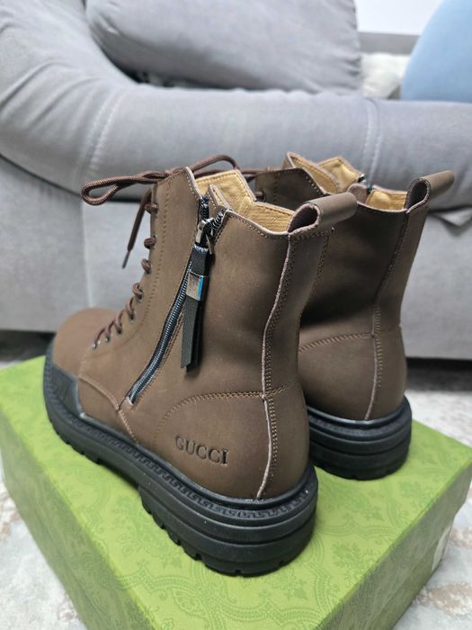 Ghete Gucci Maro ~ Marimea 44 ~ Nou