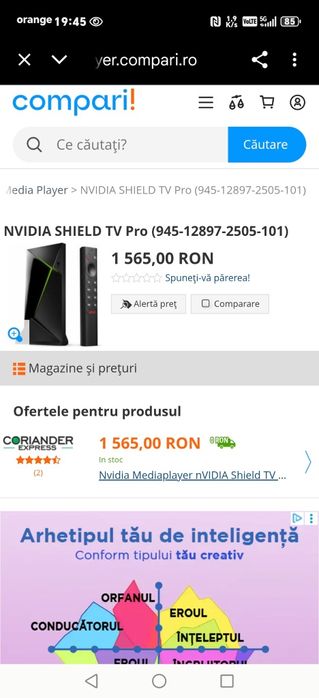 Nvidia shield tv pro nou