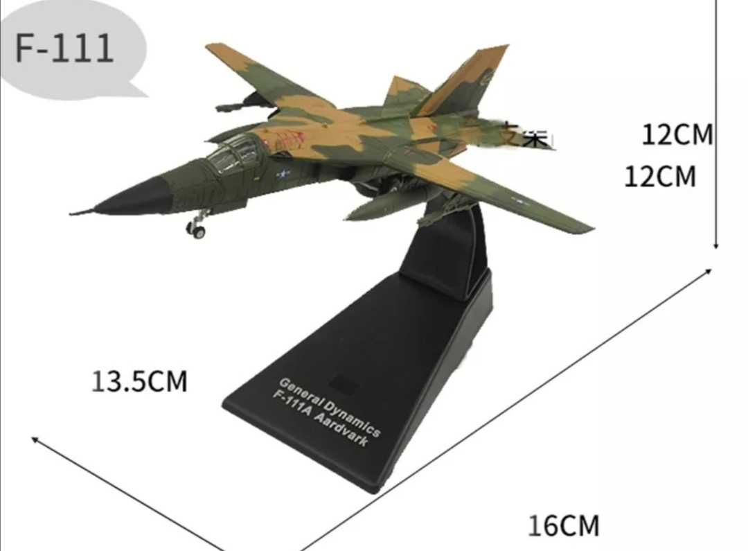 Macheta avion US Air Force F-111 Aadvark