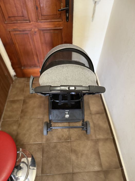 Количка Кика Бу сива от 0 до 3 год