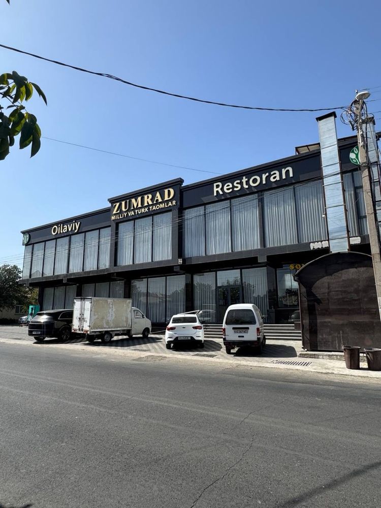 Аренда ресторан 1-Линия Ор: Кукча-Октепа 1540 кв.м 4 этаж мебель тех