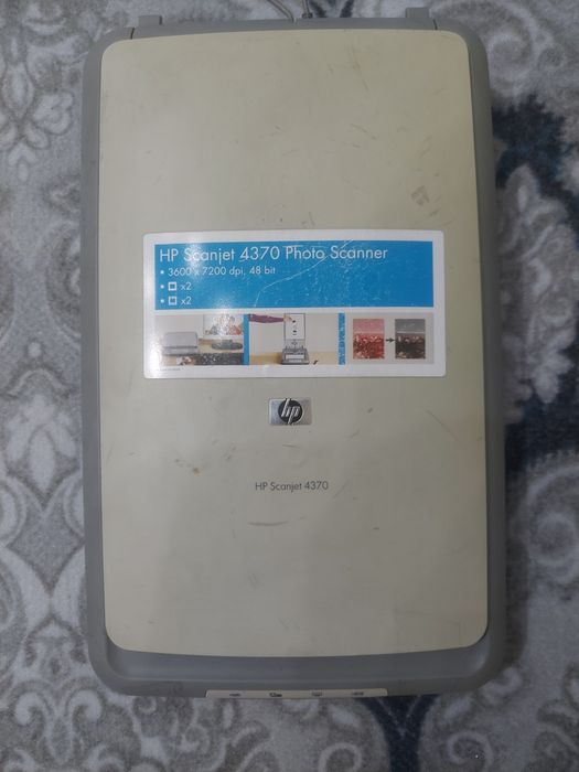 HP Scanjet 4370 Сканер Skaner комплект